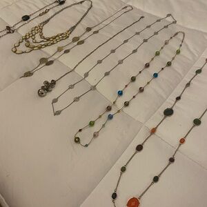 Lot of 7 statement necklaces